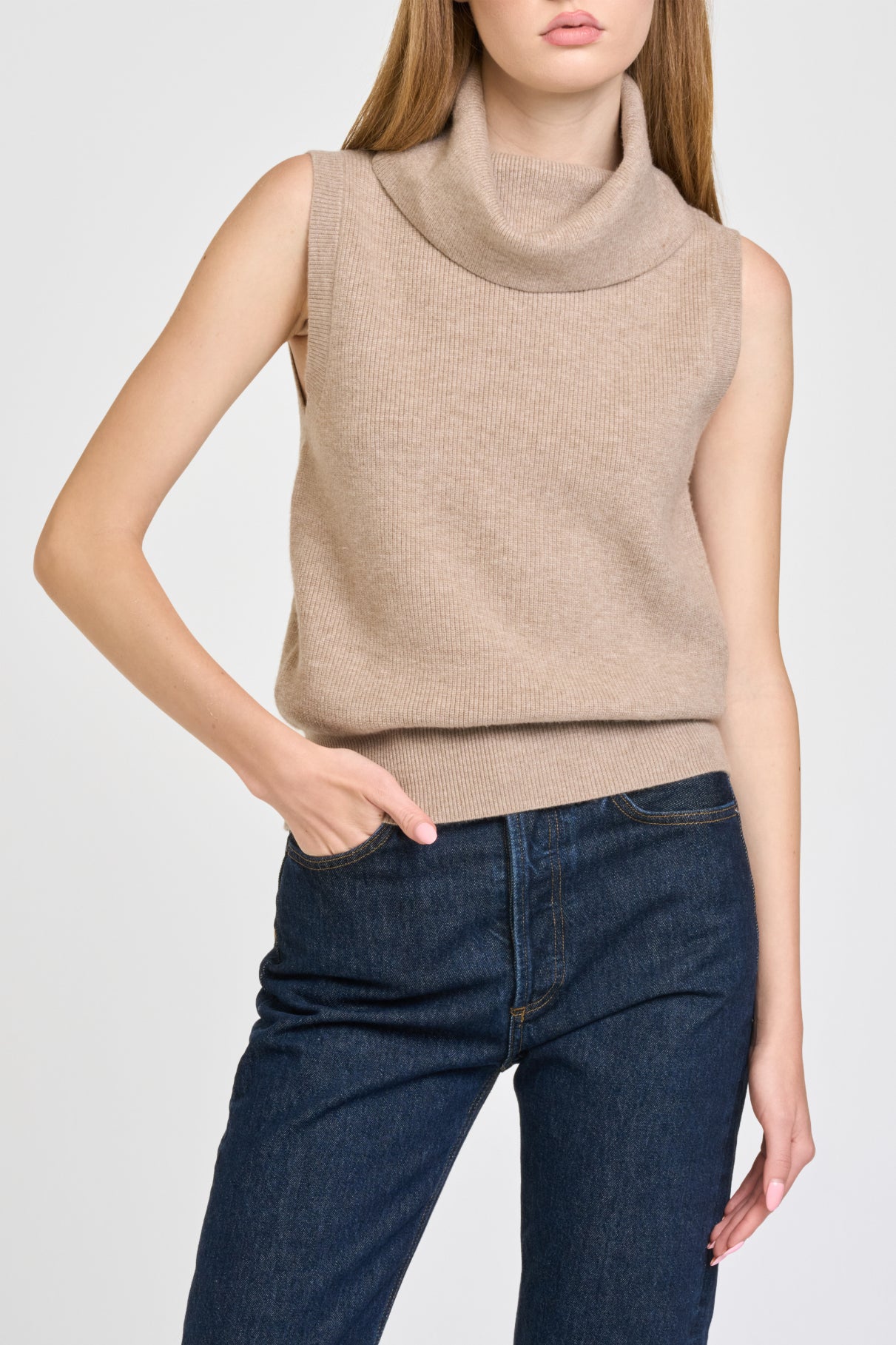 Elodie Sleeveless Sweater