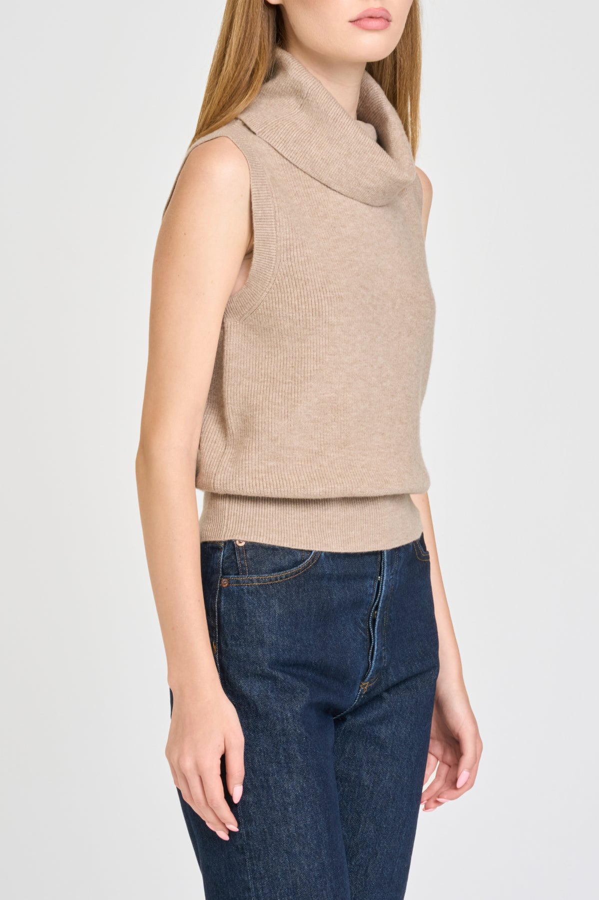 Elodie Sleeveless Sweater
