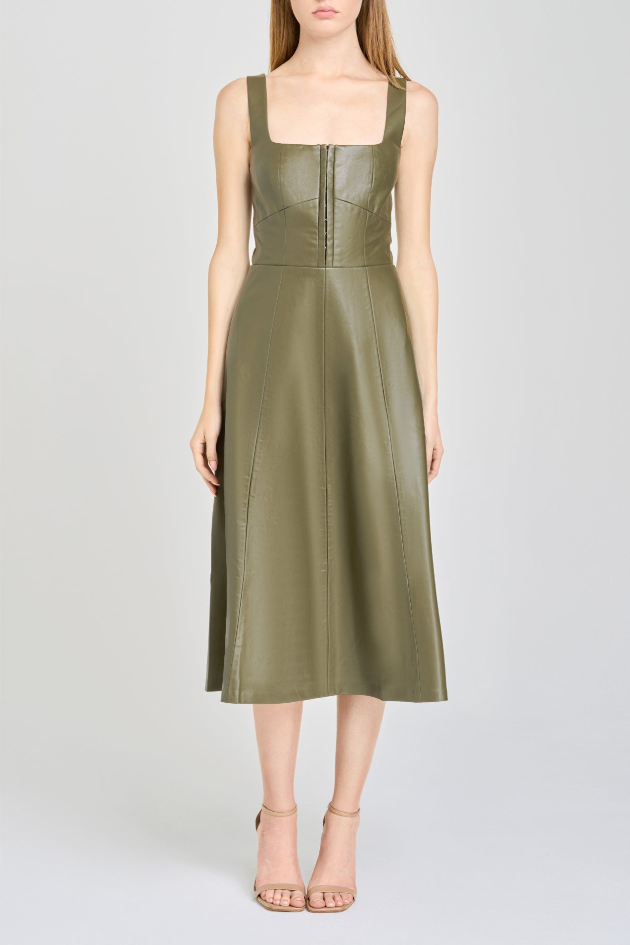 Leonie Leather Dress