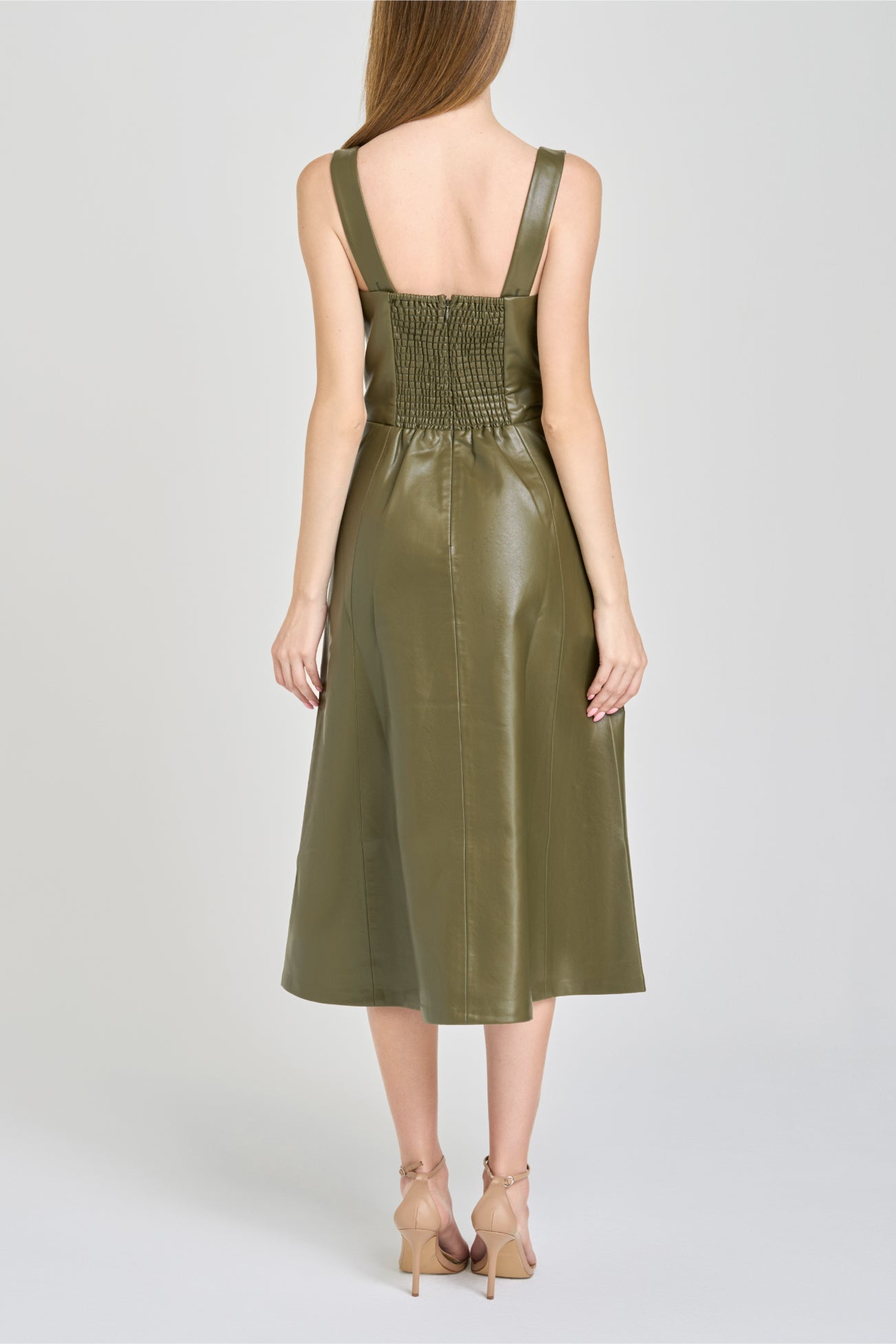 Leonie Leather Dress