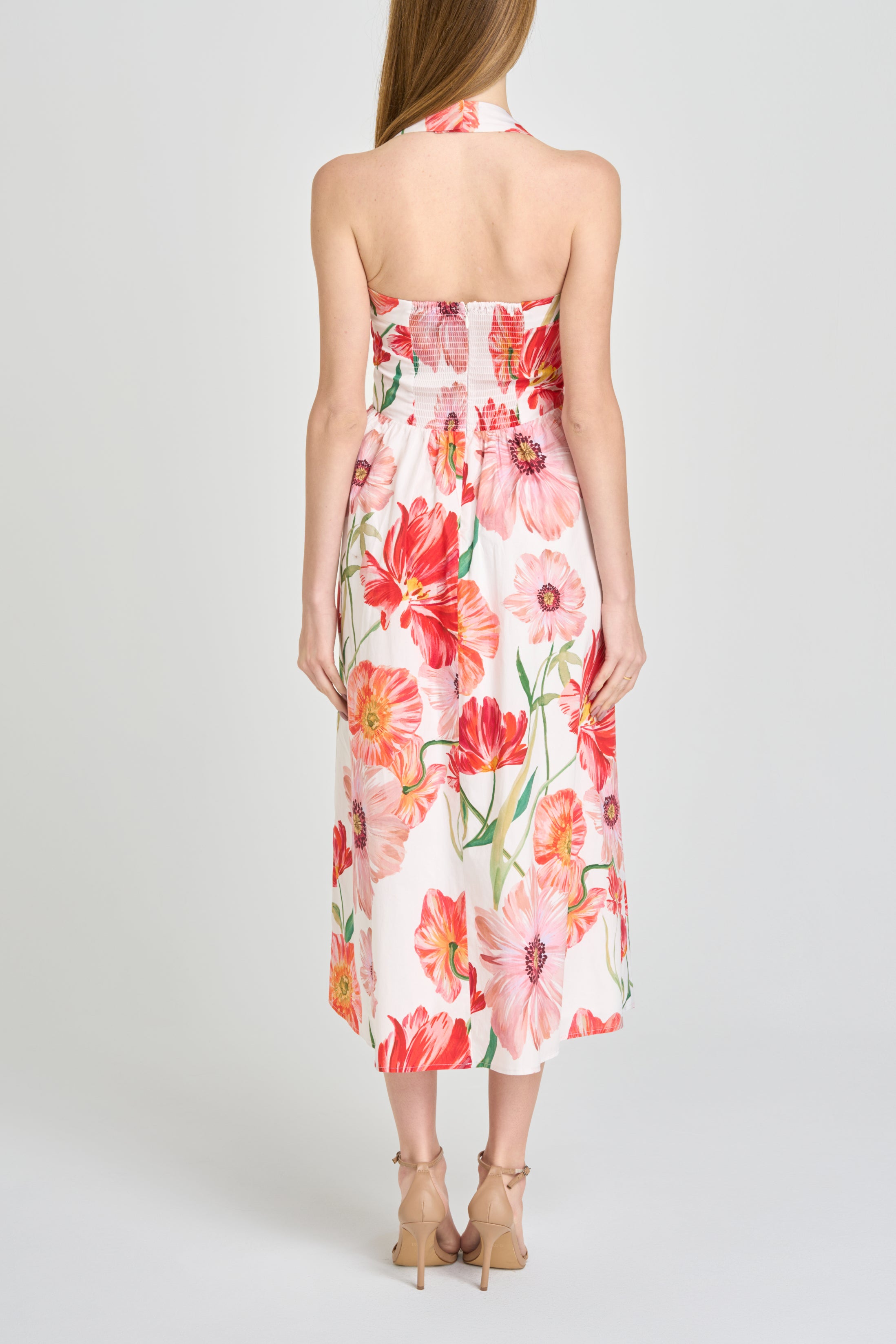 Camellia Halter Dress