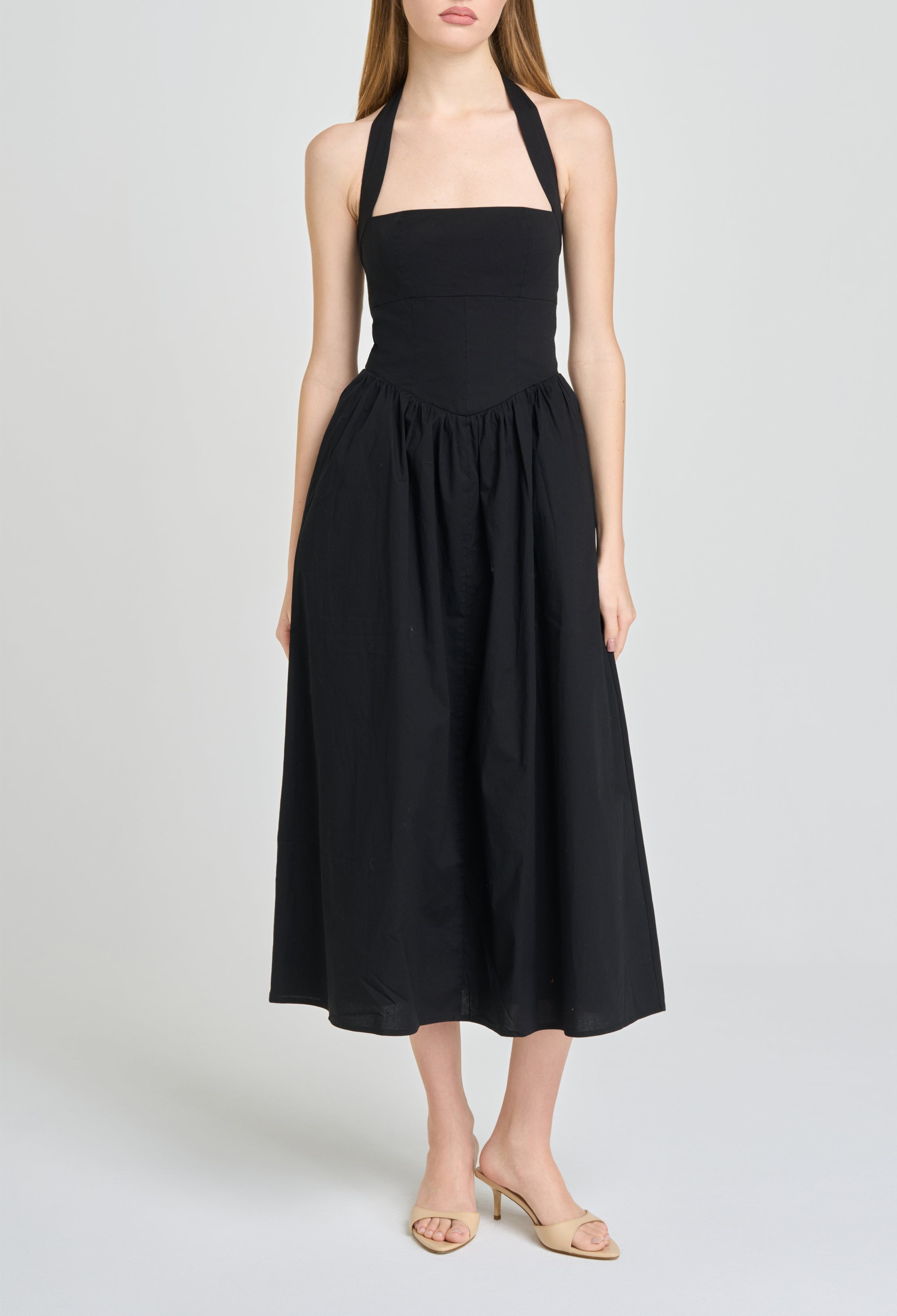 Camellia Halter Dress