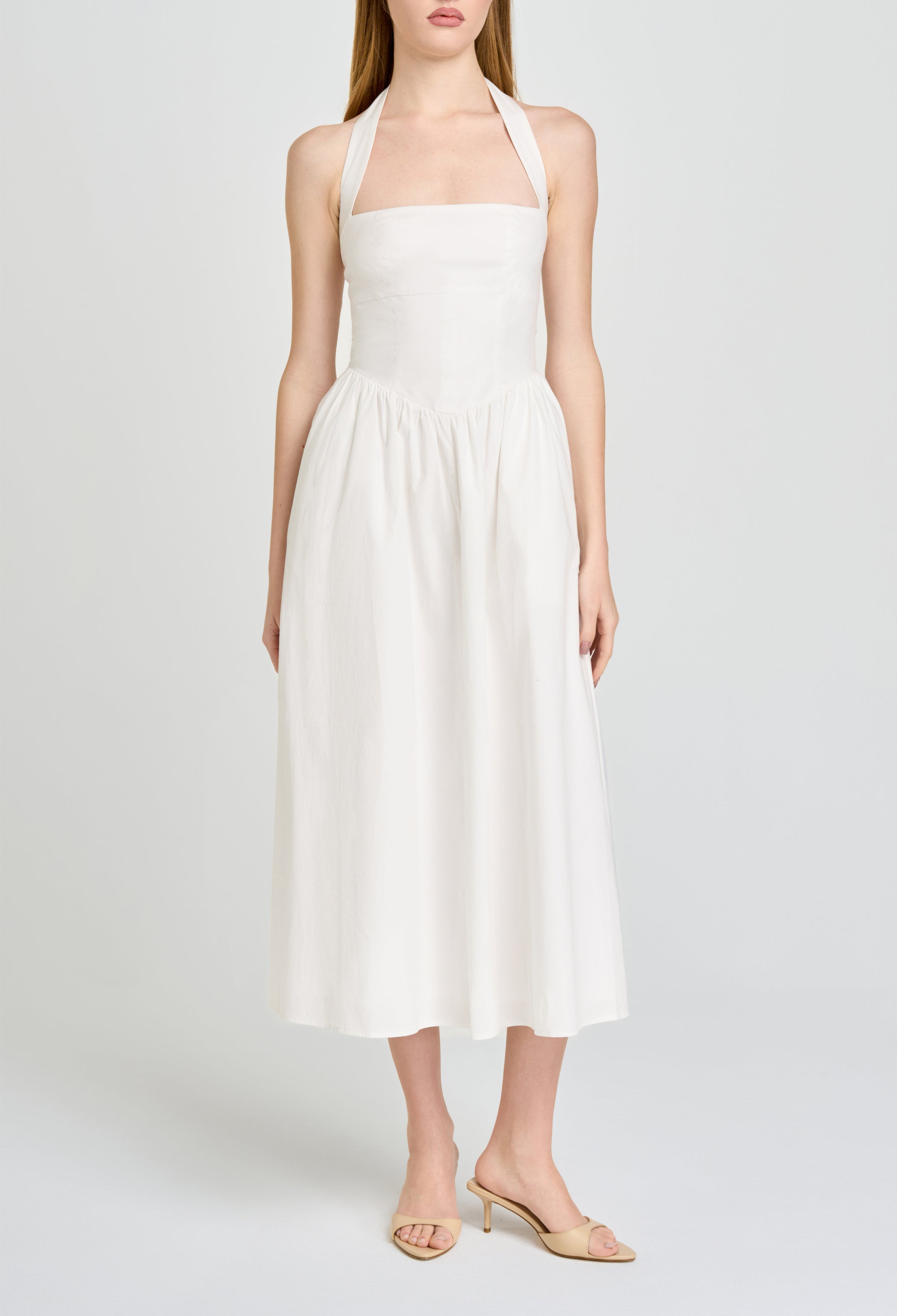 Camellia Halter Dress