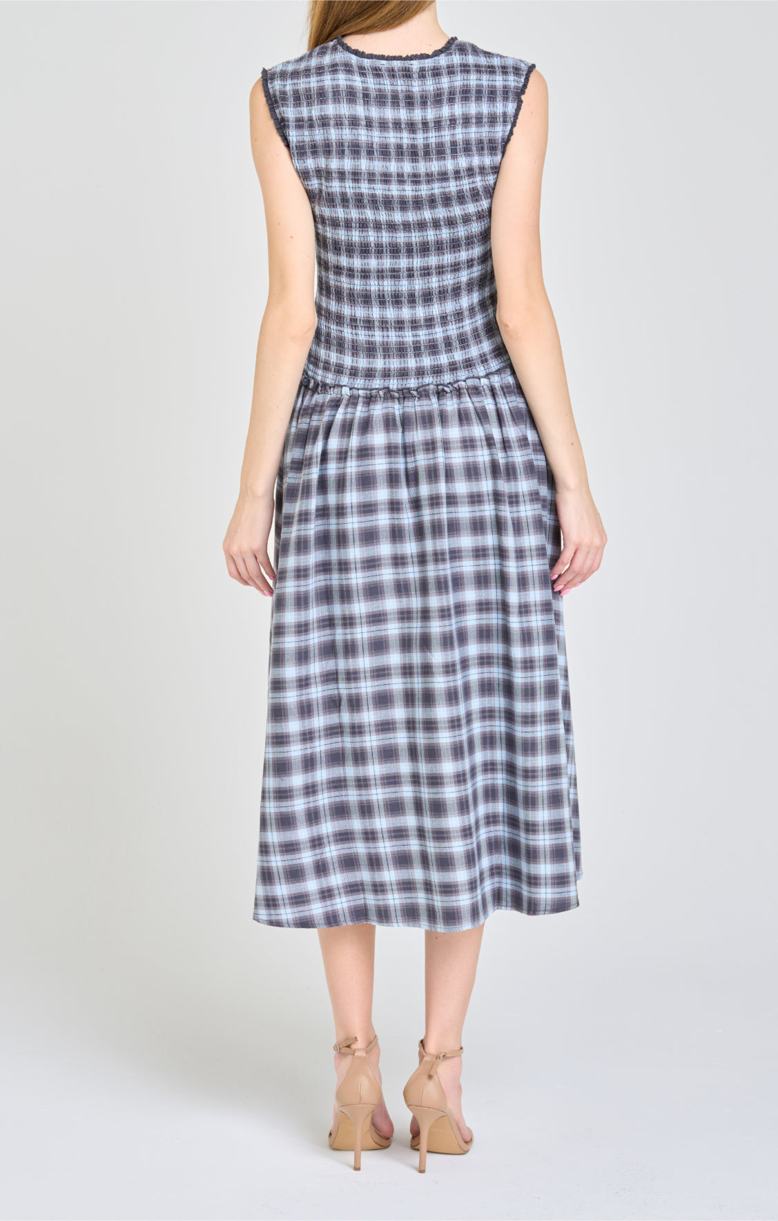 Adeline Smocked Midi Dress