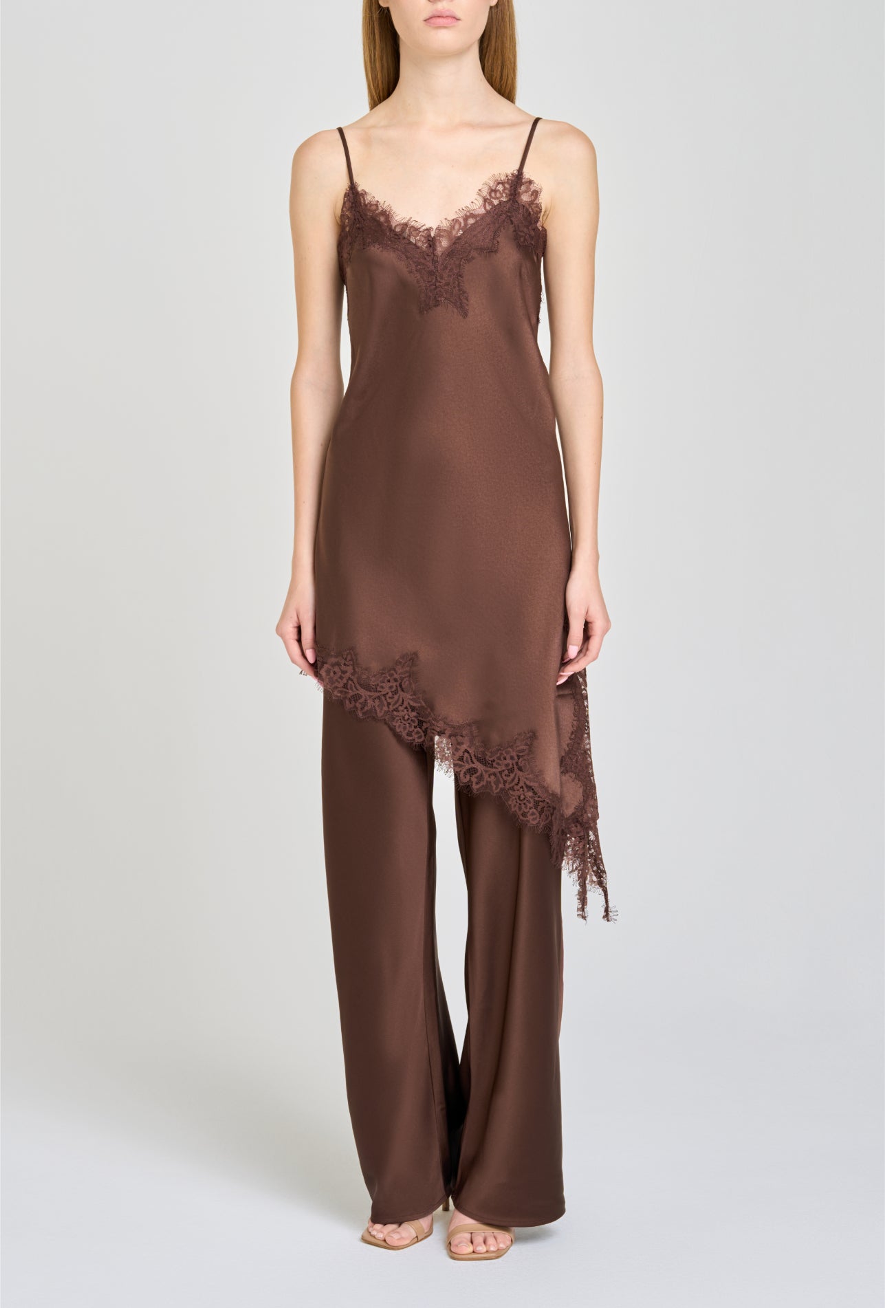 Helene Lace Trim Top