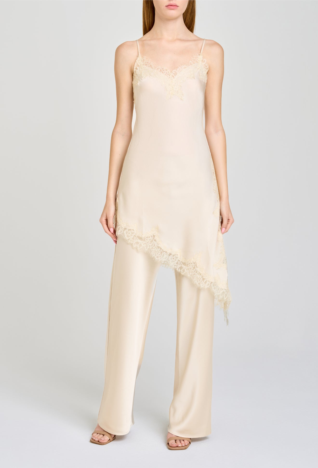 Helene Lace Trim Top