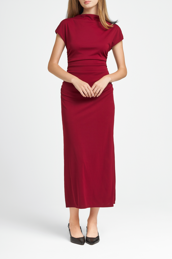 VERSAILLES RUCHED DRESS