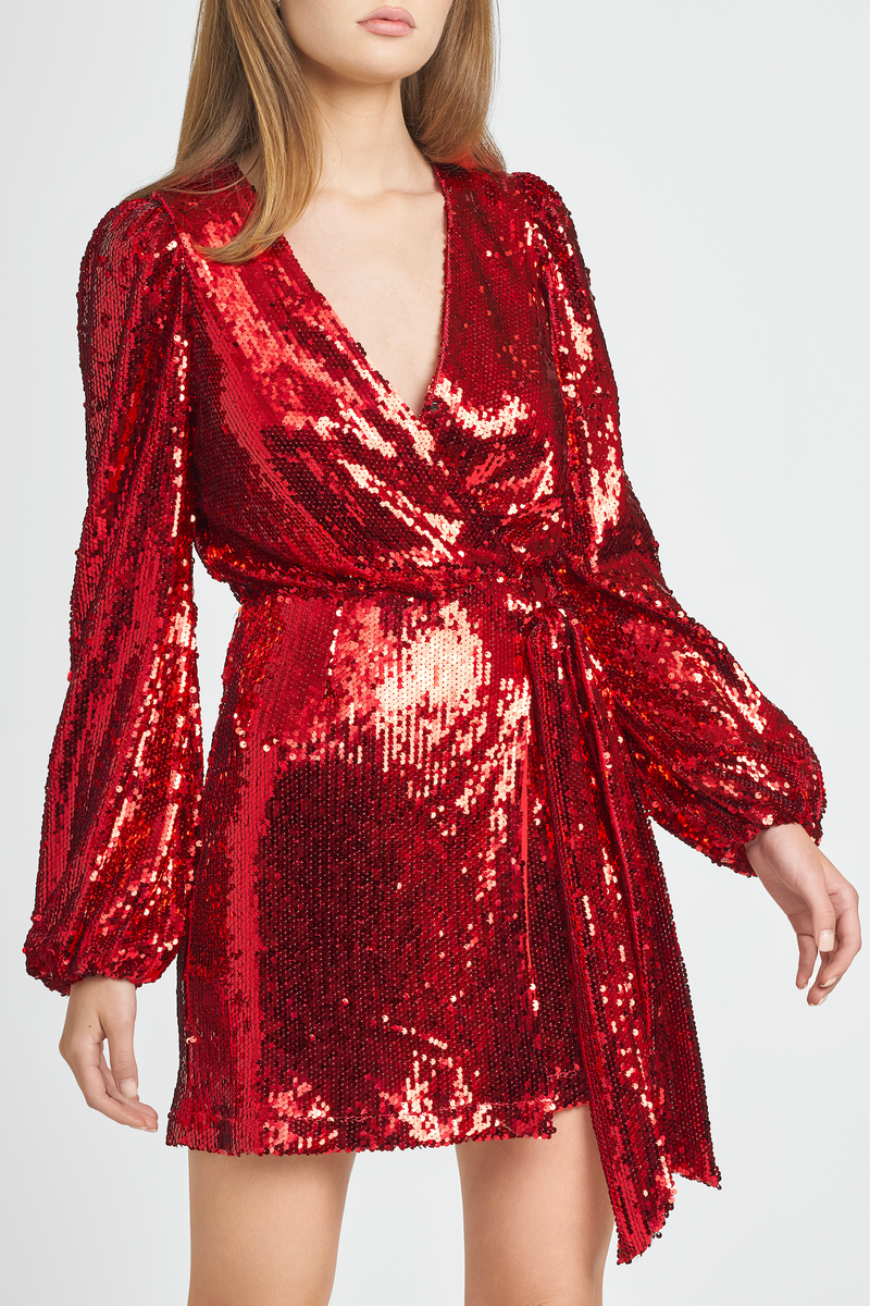 FLASH SEQUIN DRESS