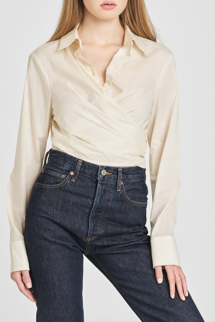 AMELIE WRAP SHIRT