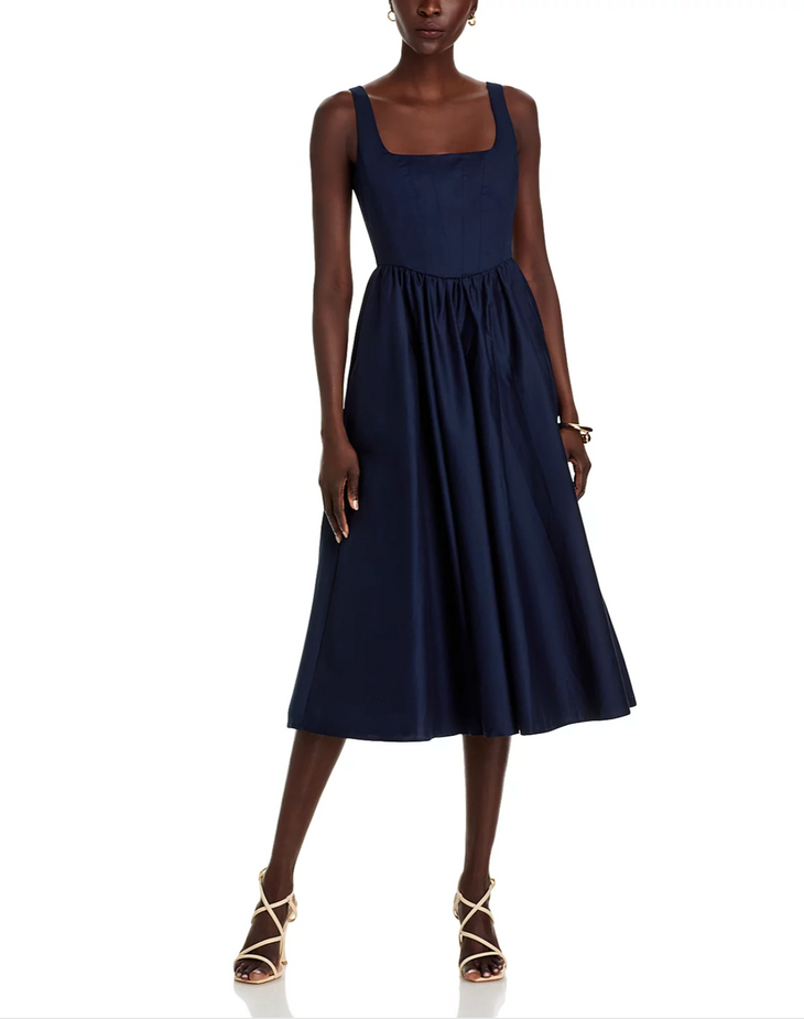 DESI CORSET MIDI DRESS