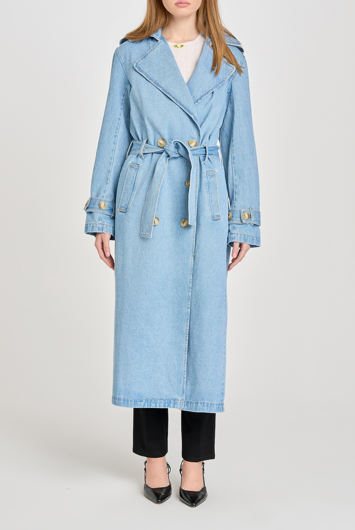 ASPEN DENIM TRENCH