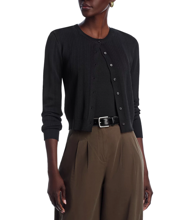 GRACE POINTELLE CARDIGAN