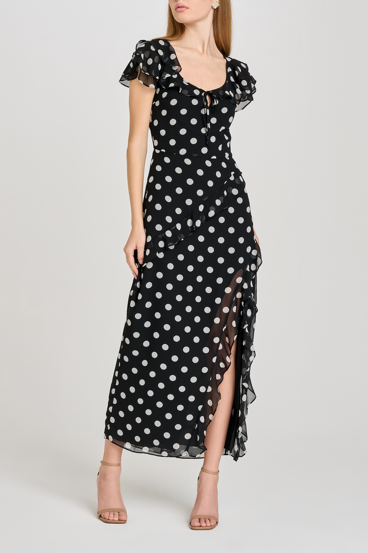 VIOLETTA RUFFLE DRESS