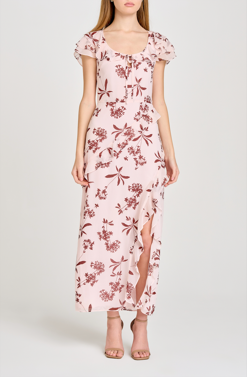 VIOLETTA RUFFLE DRESS