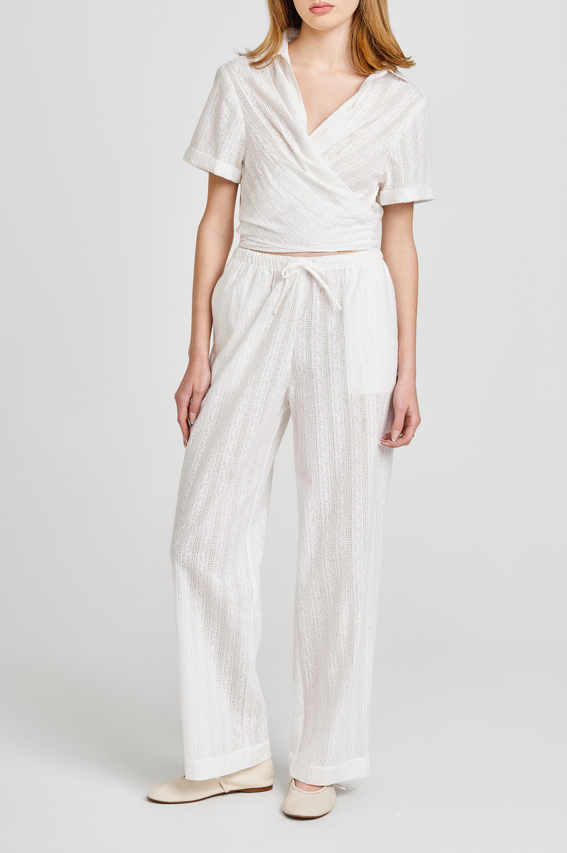 EVE EYELIT WRAP TOP