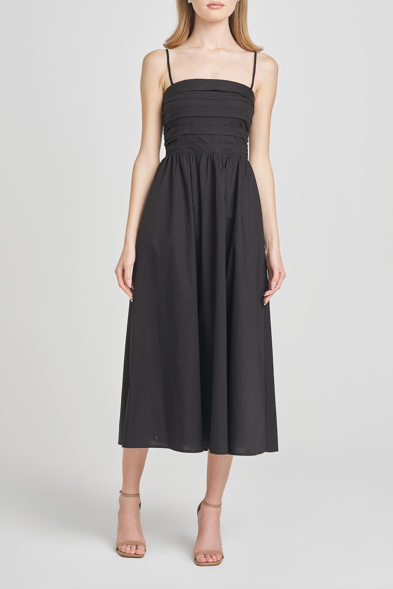 SAMMIE MIDI DRESS (REMOVABLE STRAPS)