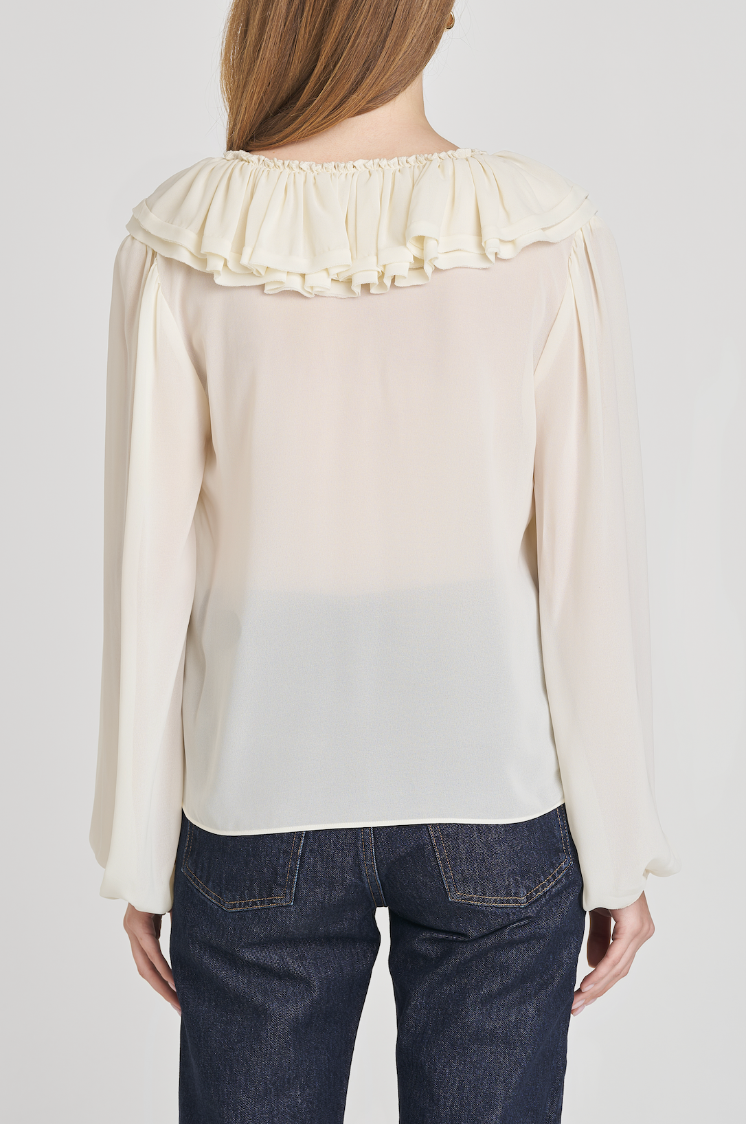 AGNES RUFFLE BLOUSE