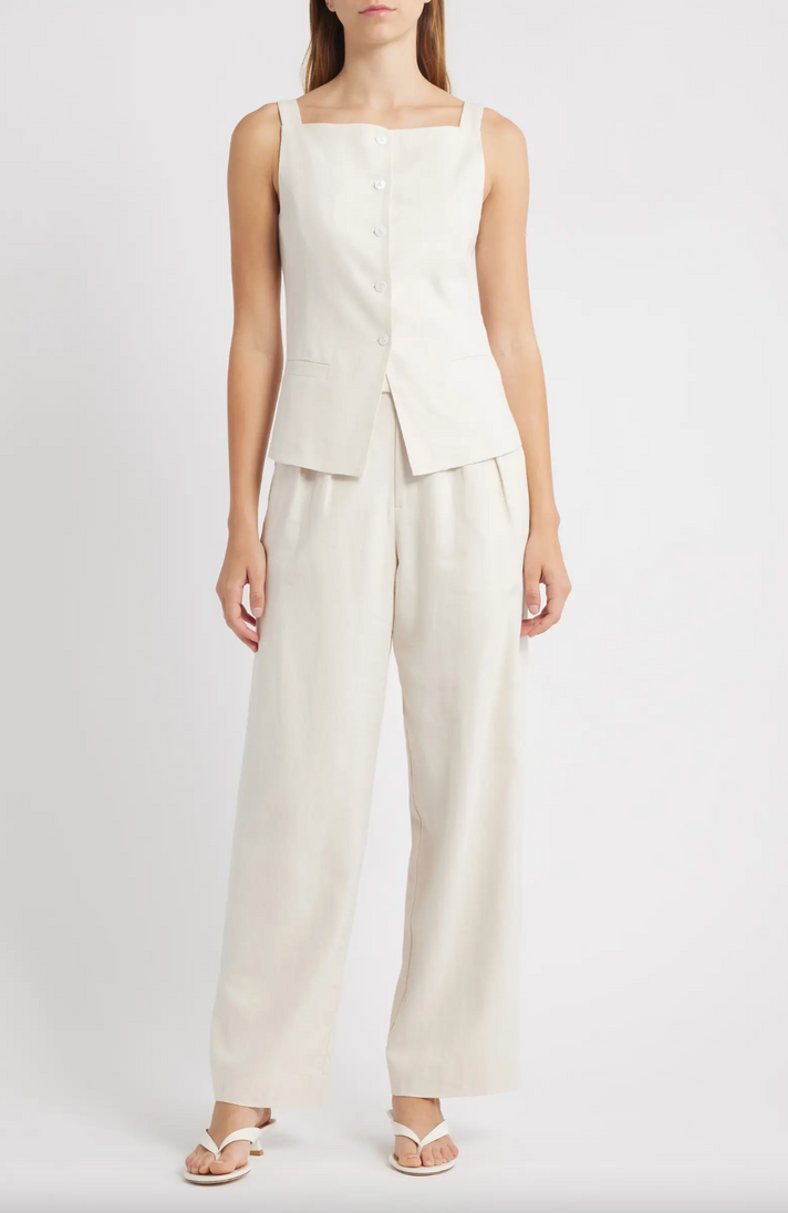 NAOMI LINEN TROUSERS