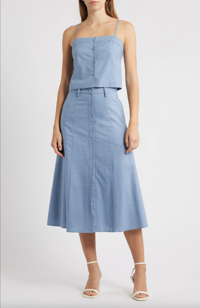 CYNTHIA MIDI SKIRT