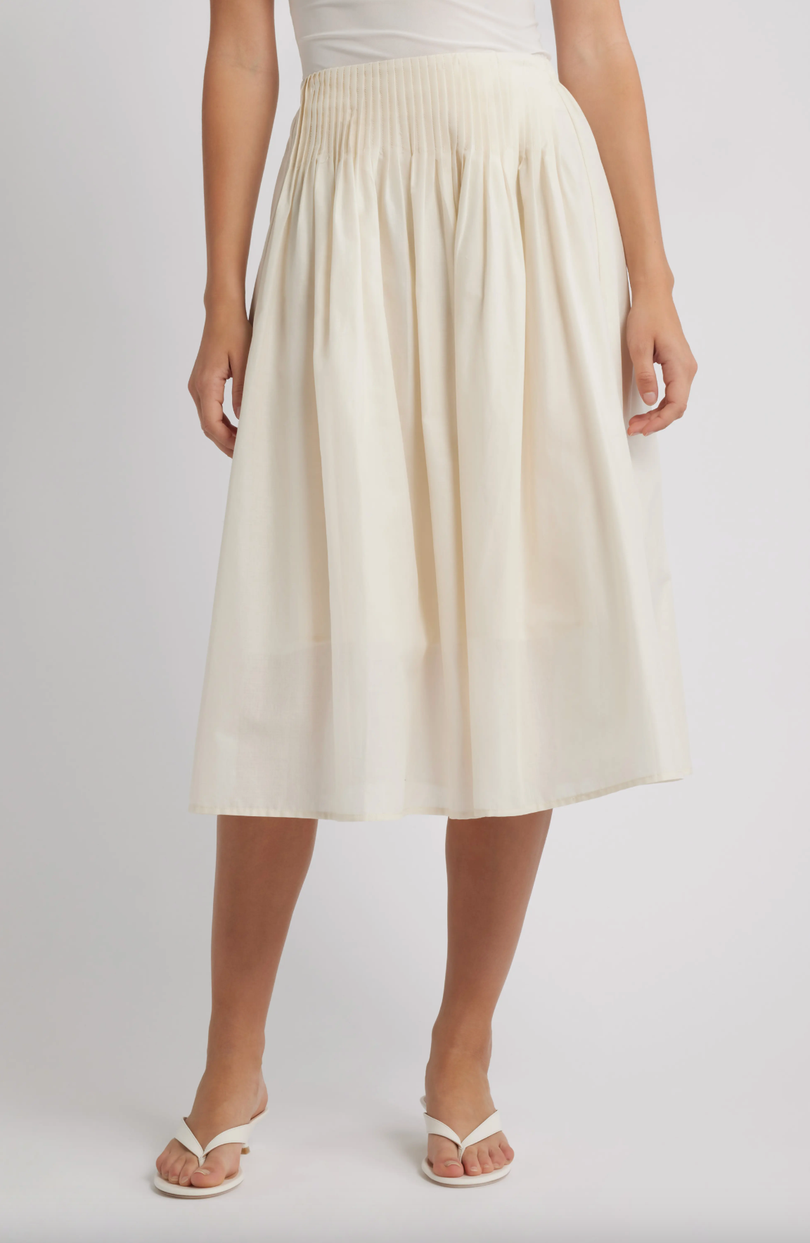 GREER PINTUCK SKIRT