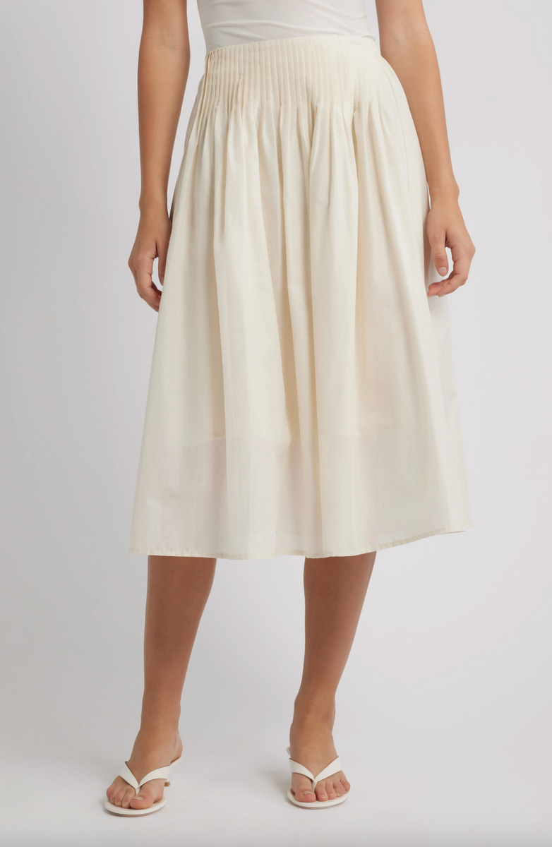 GREER PINTUCK SKIRT