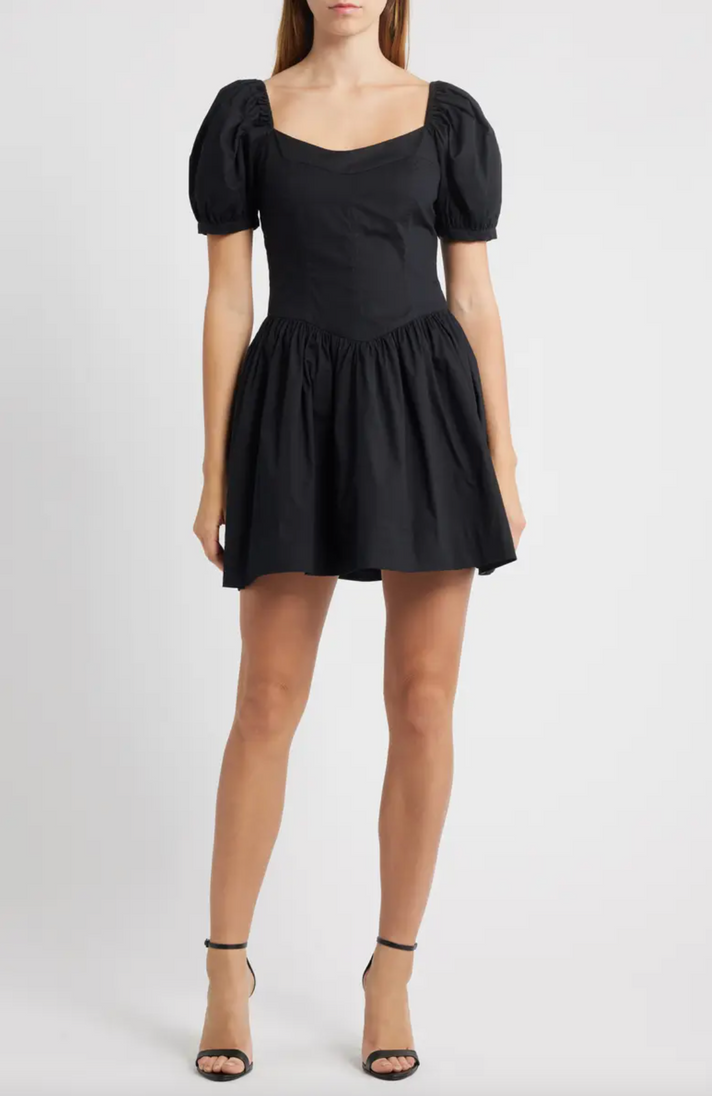 FIONA SHORT SLEEVE MINI DRESS
