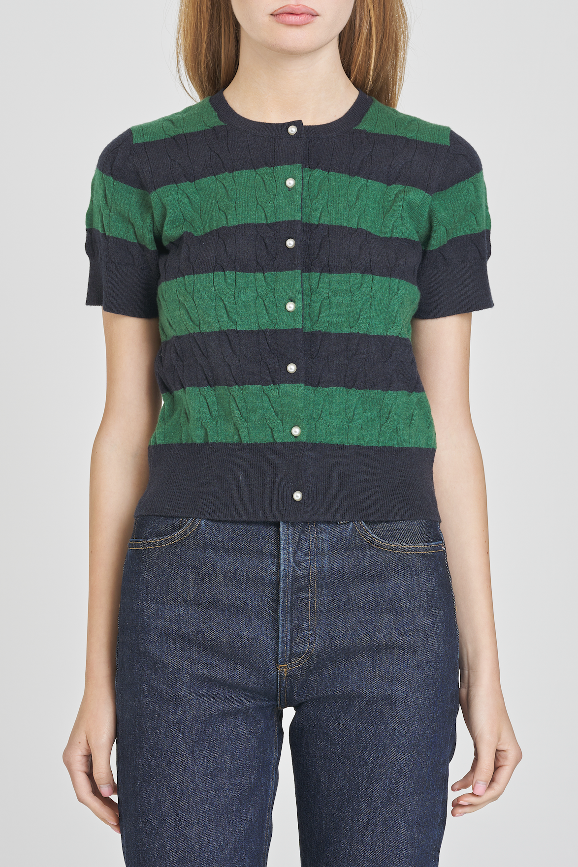 LUCILLE SHORT SLEEVE CARDIGAN