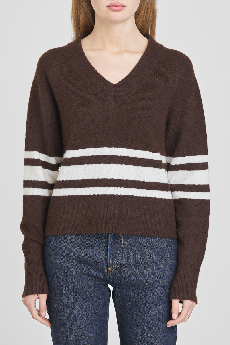 RESSE STRIPE PULLOVER