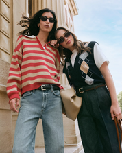 CINDY STRIPED PULLOVER