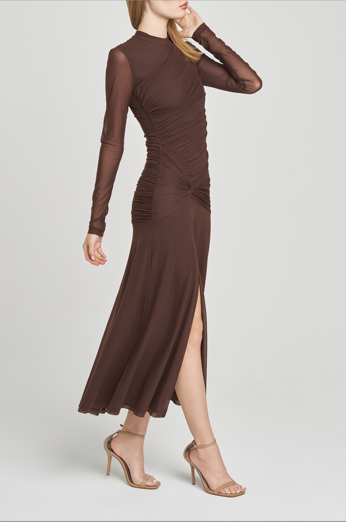 SELENE RUCHED DRESS