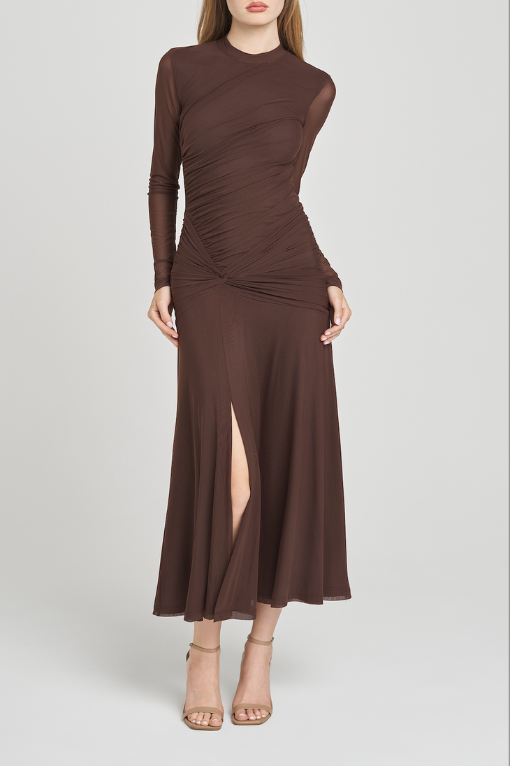 SELENE RUCHED DRESS