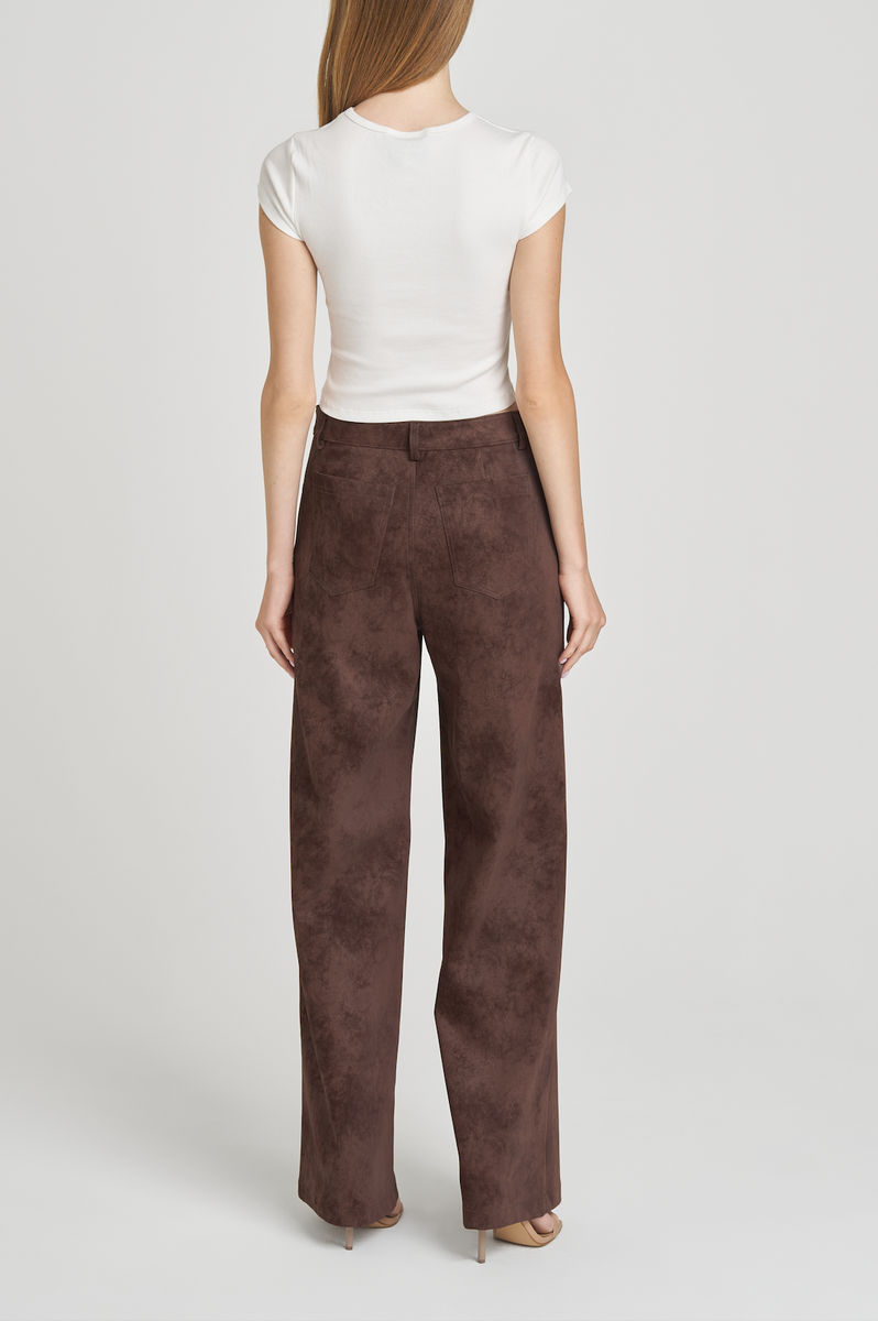 FREYA FAUX SUEDE PANT
