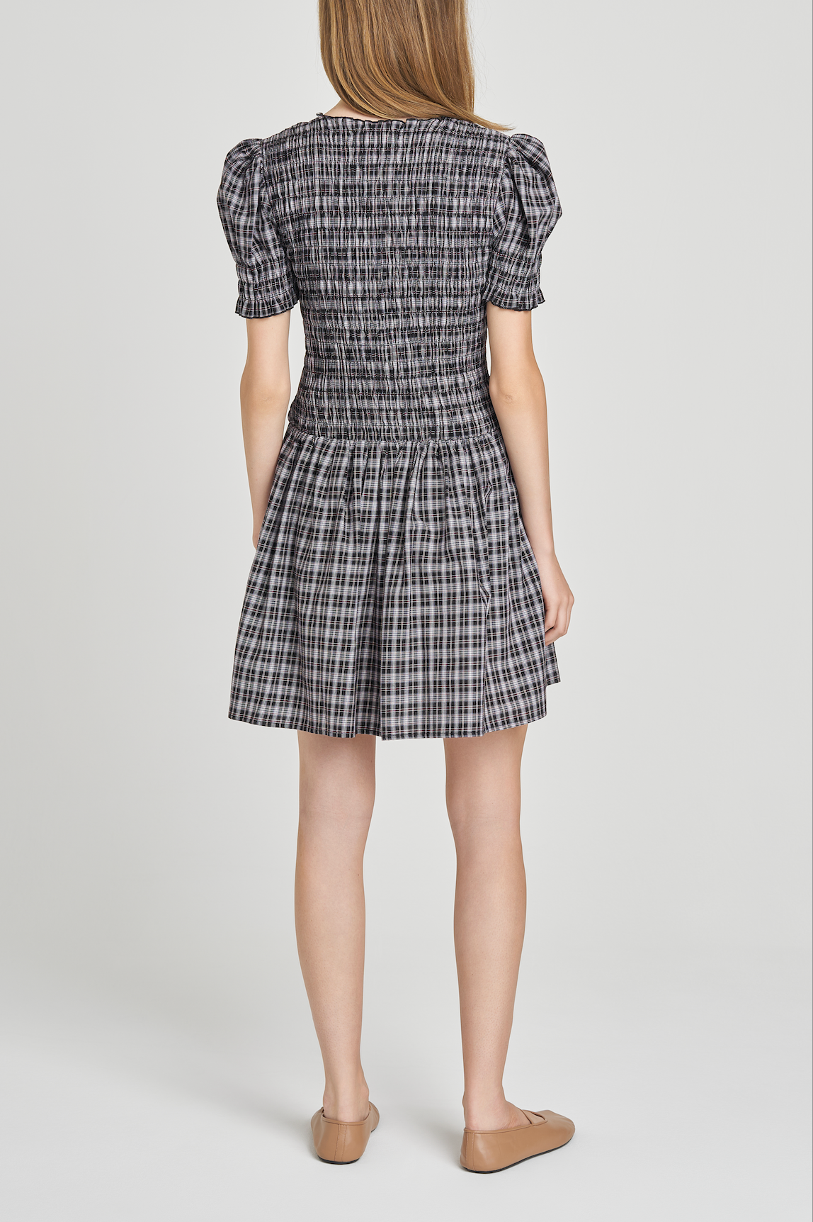 ELOISE SMOCKED MINI DRESS
