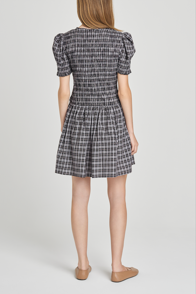 ELOISE SMOCKED MINI DRESS