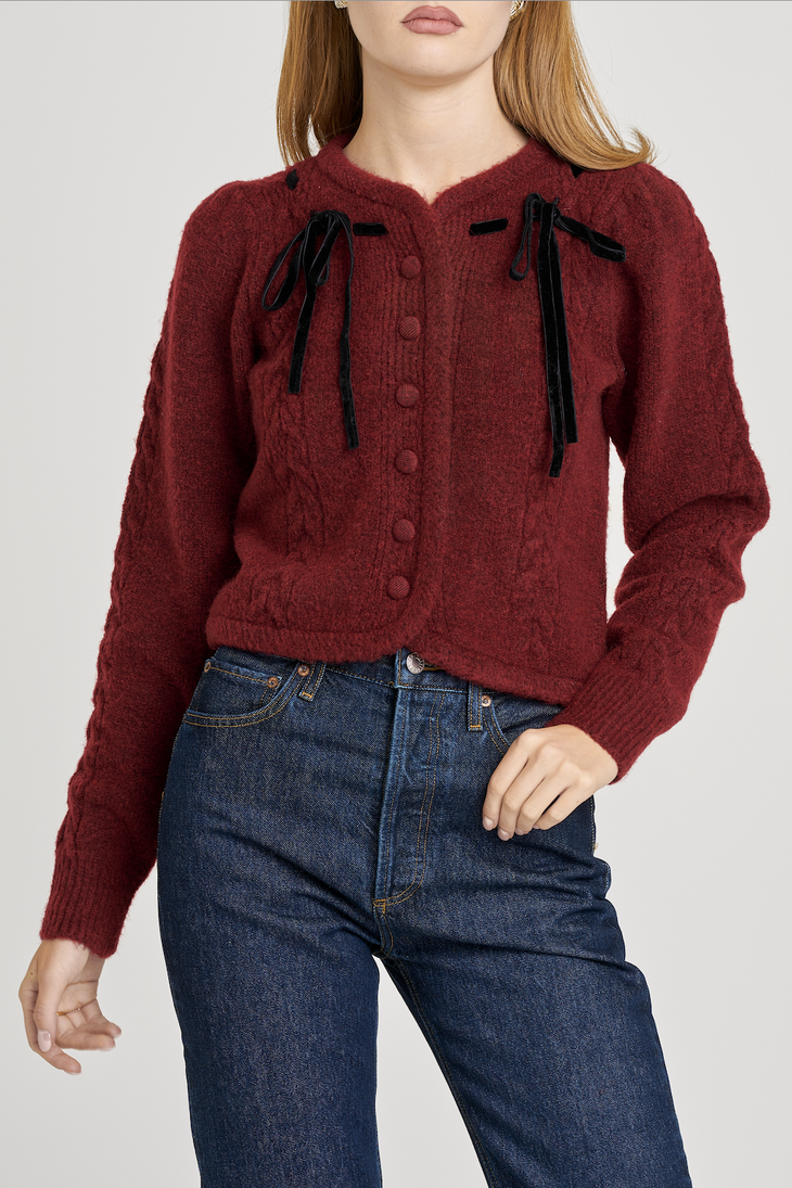 JACKIE CABLEKNIT SWEATER