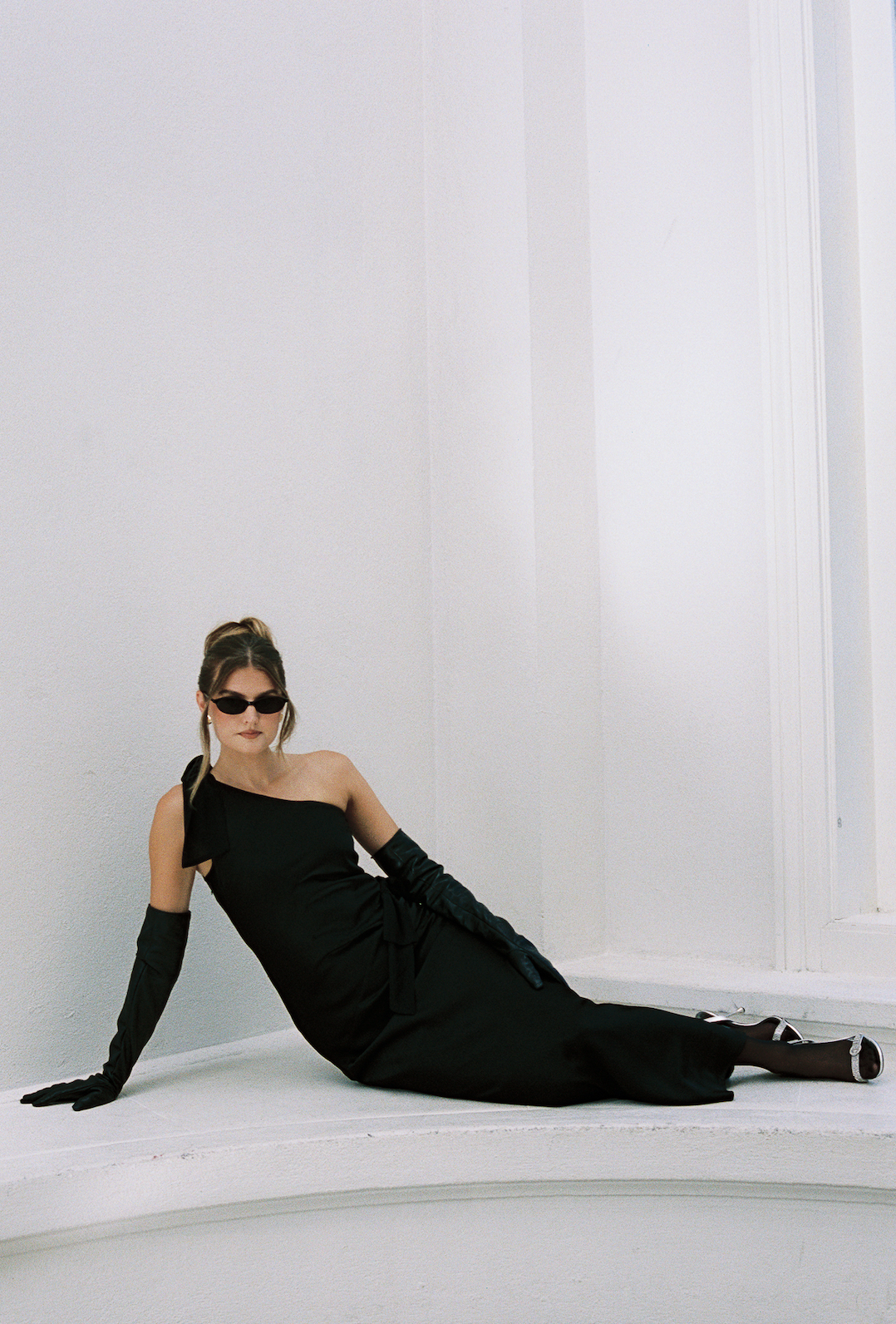 AUDREY SATIN GOWN