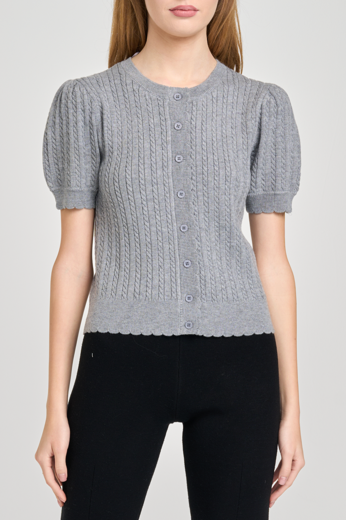 SANDRA SHORT SLEEVE CARDIGAN