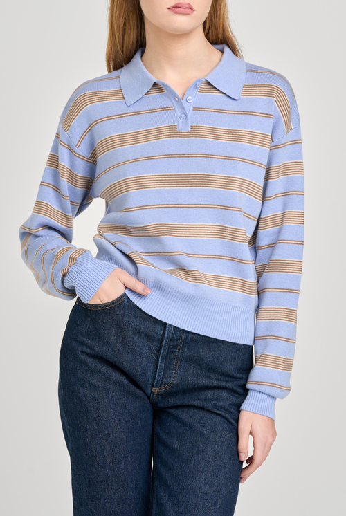 CARTER STRIPED SWEATER