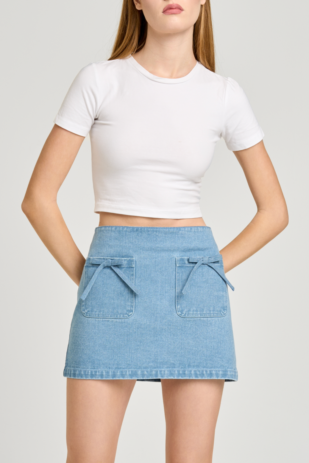 Dehlia Denim Mini Skirt