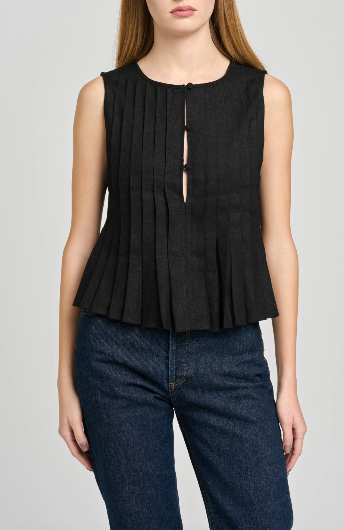 ROMY PLEATED TOP