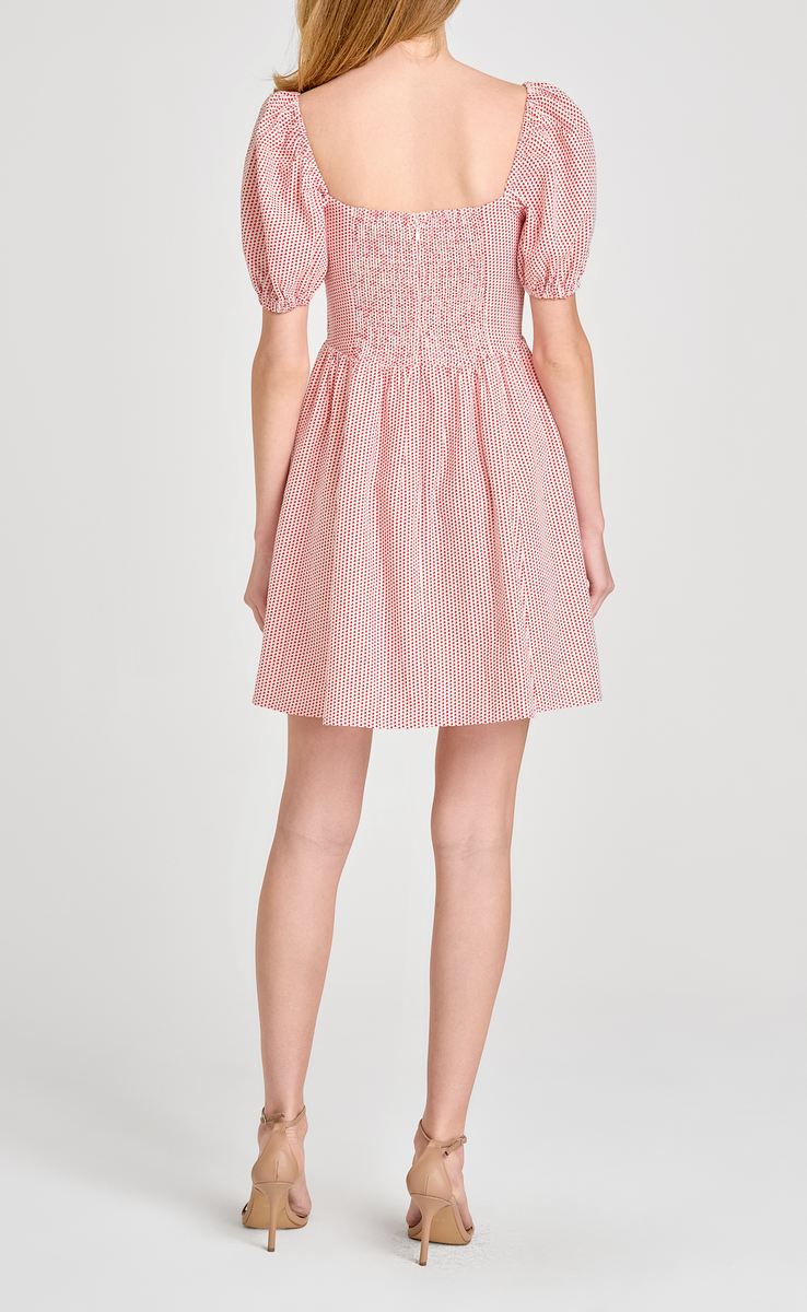 LEONIE SHORT SLEEVE MINI DRESS