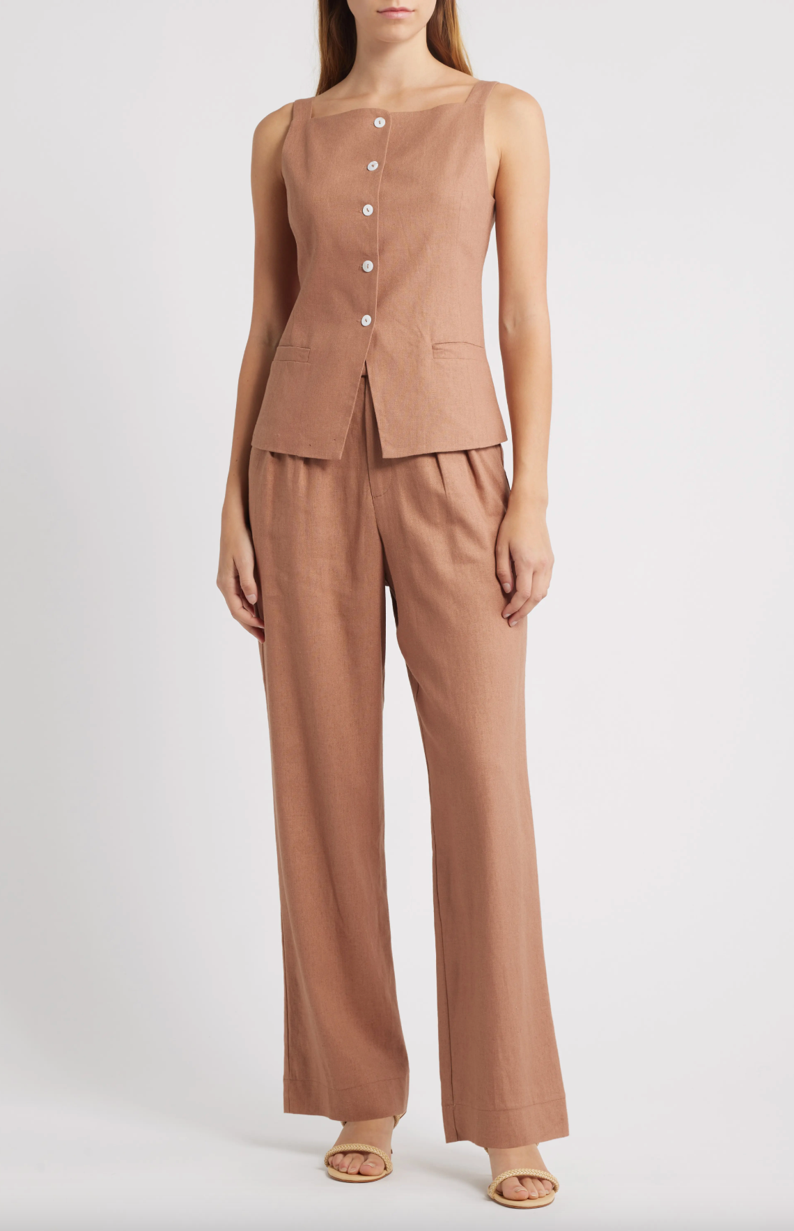 NAOMI LINEN TROUSERS