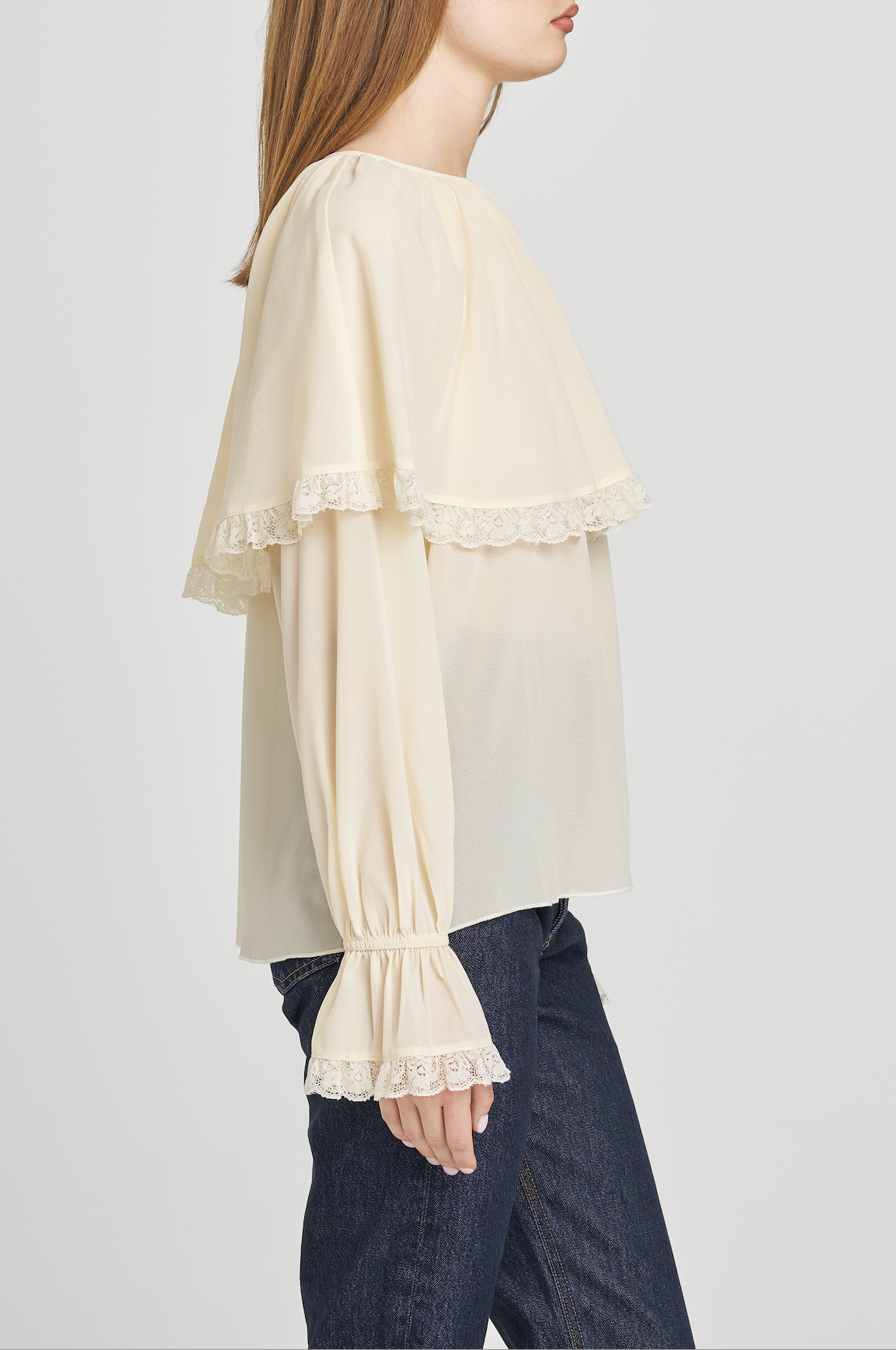 MIRABEL CAPELET BLOUSE