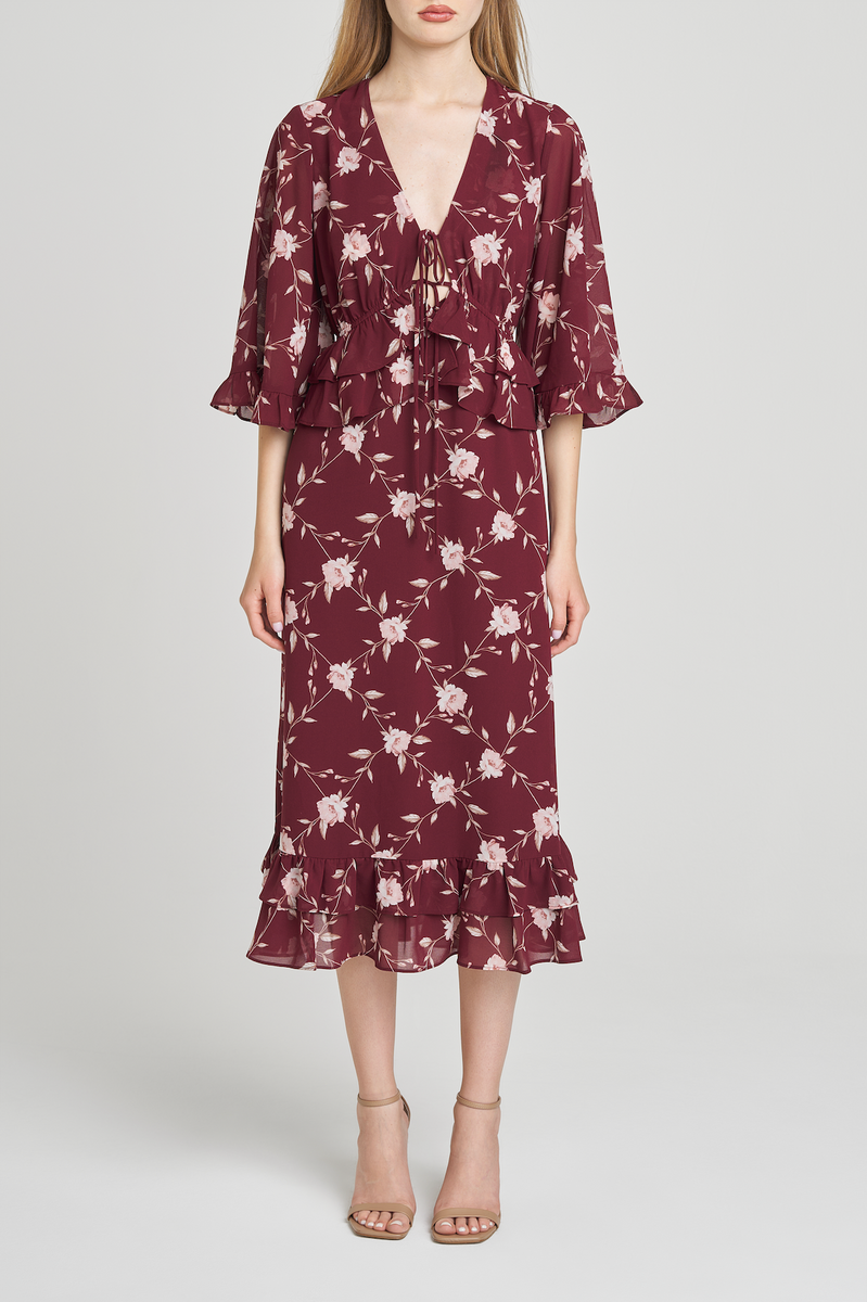 OJAI MIDI DRESS