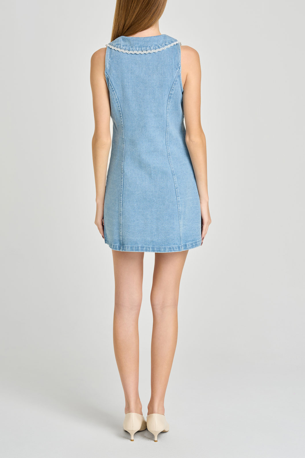 BETSY DENIM MINI DRESS