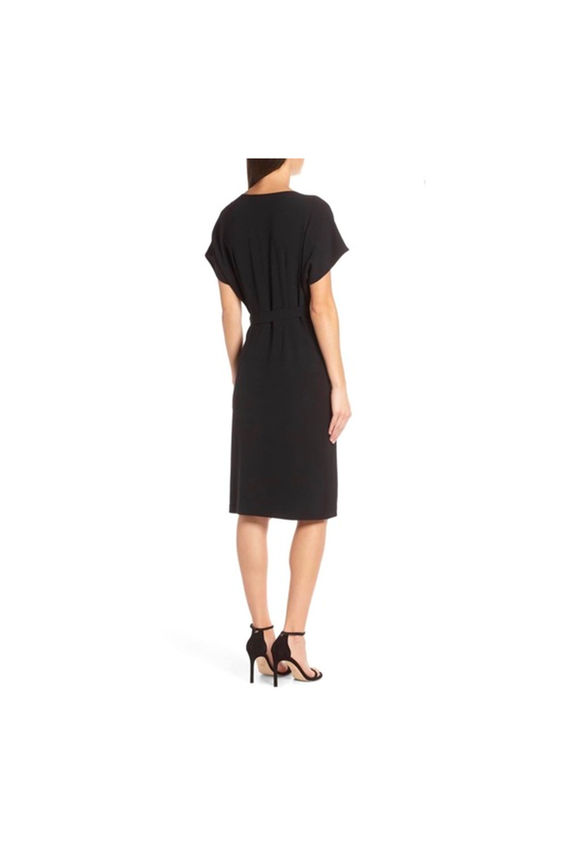 DOLMAN WRAP DRESS
