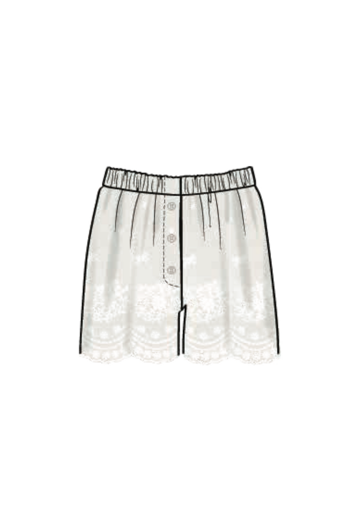 SANDY EYELET SHORT