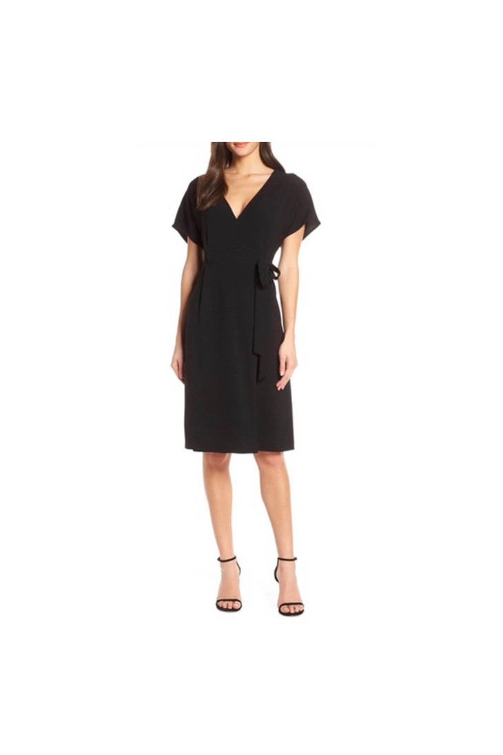 DOLMAN WRAP DRESS