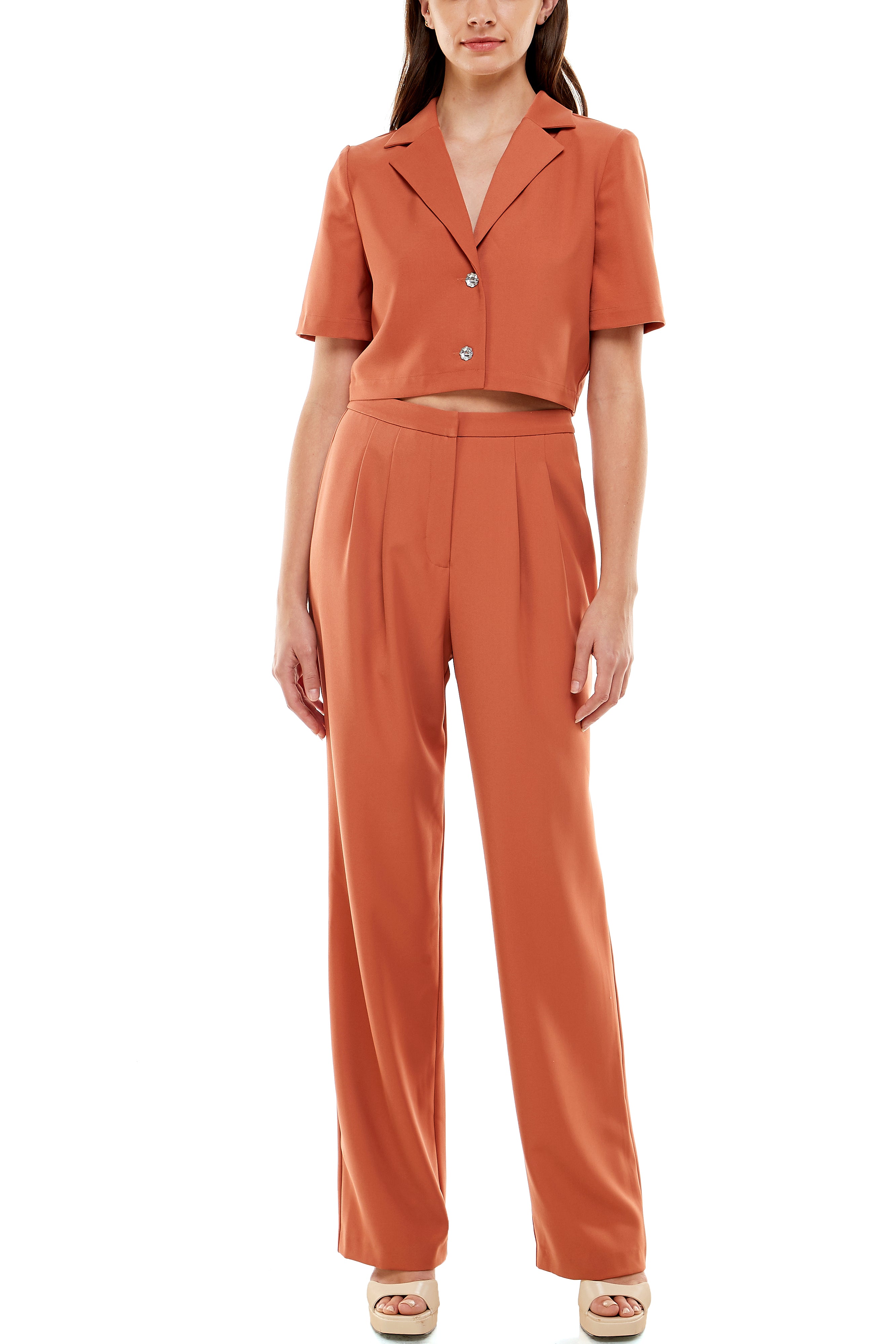 ICA ROXBURY PLEATED TROUSER