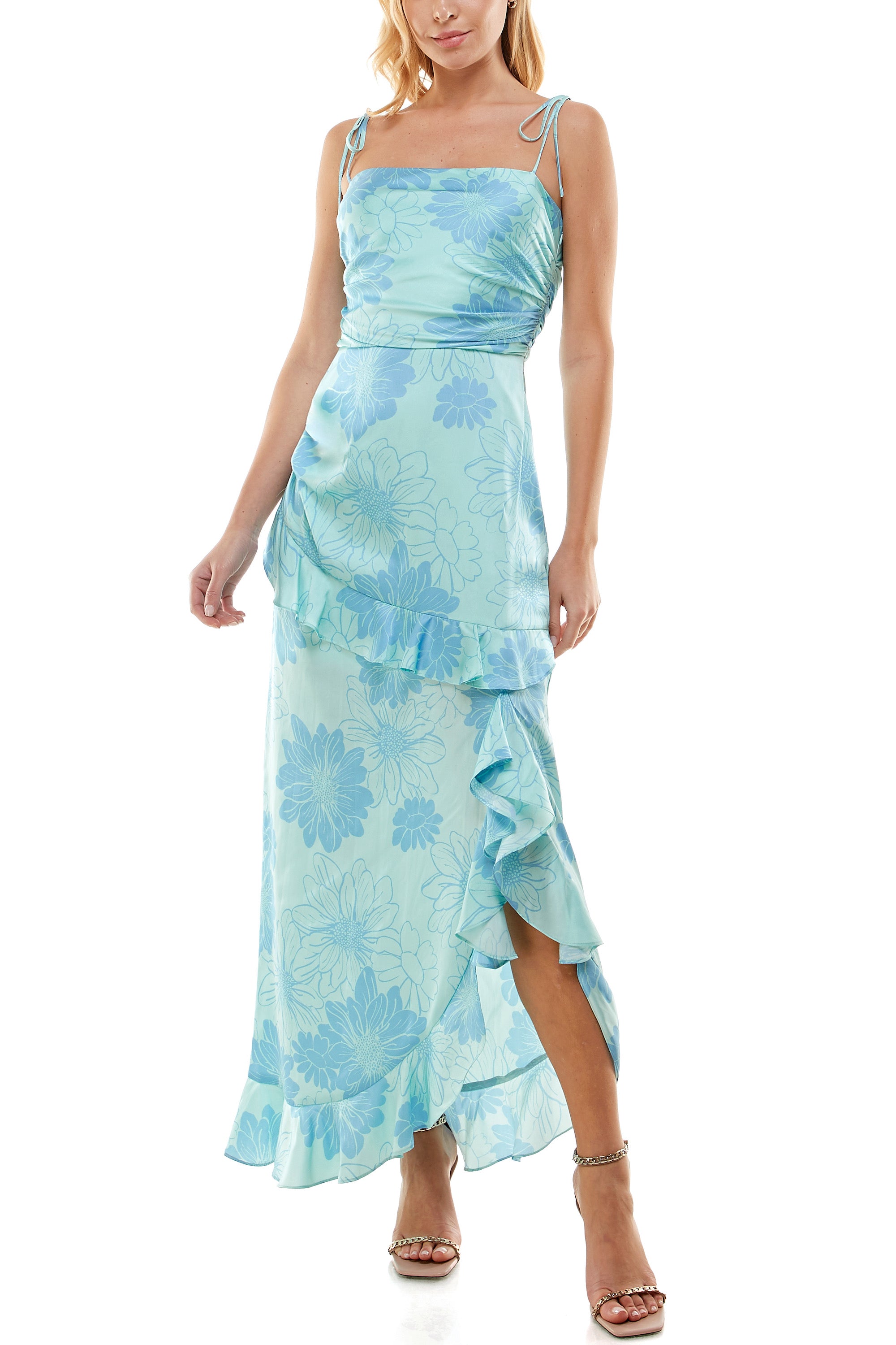 WHIRLWIND MIDI DRESS